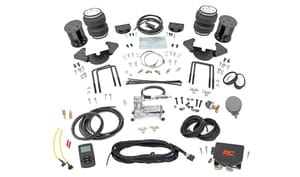 Rough Country Air Spring Kit w/compressor | Wireless Controller | Chevy/GMC Sierra/Silverado 1500 (19-26)