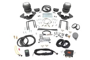 Rough Country Air Spring Kit w/compressor | Stock Height | Wireless Controller | Chevy/GMC 1500 (19-25