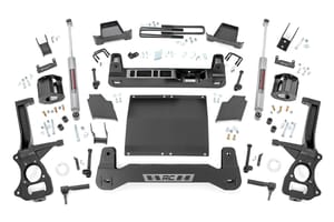 Rough Country 4 Inch Lift Kit | Diesel | Chevy/GMC Sierra 1500 (19-24)/Silverado 1500 (19-24)