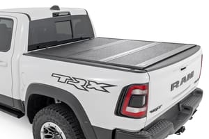 Tonneau Covers - Hard Low Profile Bed Cover | 5'7" Bed | No Rambox | Ram 1500 (19-26)/1500 TRX (21-24)