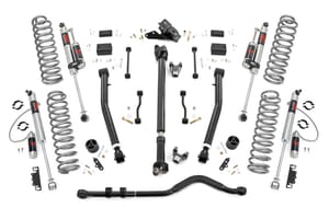 Rough Country 3.5 Inch Lift Kit | Adj LCA | FR D/S | M1R | Jeep Wrangler JL Rubicon (18-23)