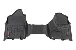 Rough Country Sure-Fit Floor Mats | Front Over Hump | Crew | Ram 2500/3500 2WD/4WD (19-26)