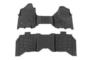 Interior & Floor Mats - Sure-Fit Floor Mats | Front & Rear | Crew | Ram 2500/3500 2WD/4WD (2019-2026)