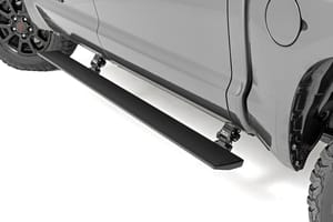 Running Boards & Rock Sliders - Power Running Boards | Dual Electric Motor | CrewMax | Toyota Tundra (07-21)