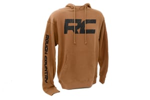 Rough Country Rough Country Hoodie | RC Topographical Sleeve | Saddle | 2XL