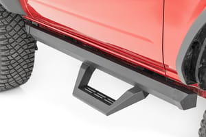 Running Boards & Rock Sliders - SRX2 Adjustable Aluminum Step | Ford Bronco (2 Door) 4WD (2021-2026)