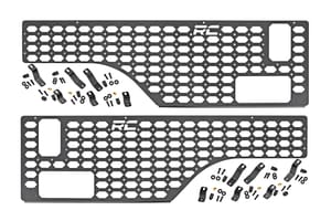 Rough Country Molle Bed Panel Kit | DR & PS Combo | Jeep Gladiator JT 4WD (2020-2026)