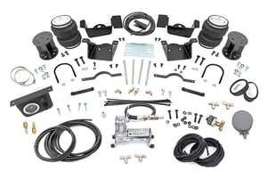 Rough Country Air Spring Kit w/compressor | 3-5 Inch Lift Kit | Chevy/GMC 2500HD/3500HD (20-26)