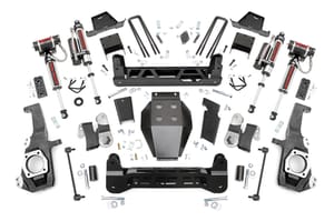 Rough Country 7 Inch Lift Kit | NTD | Vertex Shocks | Chevy/GMC 2500HD/3500HD (20-26)
