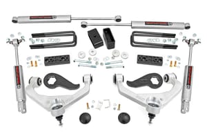 Rough Country 3 Inch Lift Kit | w/ Overloads | Chevy/GMC 2500HD/3500HD (20-26)