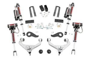 Rough Country 3 Inch Lift Kit | Vertex | w/ Overloads | Chevy/GMC 2500HD/3500HD (20-26)