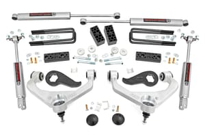 Rough Country 3 Inch Lift Kit | Chevy/GMC Sierra 3500 HD/Silverado 3500 HD 2WD/4WD (20-26)