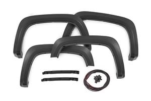 Fender Flares - Sport Fender Flares | G9K Satin Steel | Chevy Silverado 2500 HD/3500 HD (20-26)