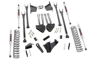 Rough Country 8 Inch Lift Kit | 4 Link | RR Blocks | M1 | Ford F-250/F-350 Super Duty (05-07)