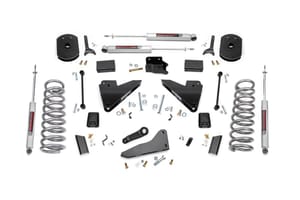 Rough Country 5 Inch Lift Kit | FR Gas Coil | Radius Arm Drop | Ram 2500 4WD (2014-2018)