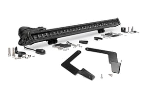 LED Lighting - LED Light Kit | Lower Grille Mount | 30" Black Single Row | Toyota Tacoma (16-23)