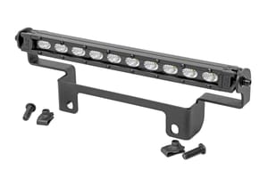 LED Lighting - LED Light Kit | Bumper Mount | 10" Black Slimline | Honda Pioneer 1000