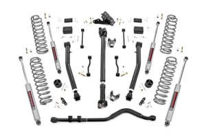 Rough Country 3.5 Inch Lift Kit | Adj LCA | FR D/S | Jeep Wrangler JL 4WD (2024-2026)