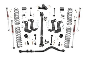 Rough Country 3.5 Inch Lift Kit | C/A Drop | FR D/S | M1 | Jeep Wrangler JL 4WD (2018-2023)