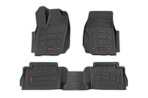 Interior & Floor Mats - Sure-Fit Floor Mats | Front & Rear | Double Cab | Toyota Tacoma (24-26)