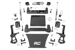 Rough Country 6 Inch Lift Kit | Mono Leaf Rear | Chevy Silverado 1500 2WD (2025-2026)