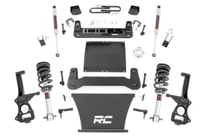Rough Country 6 Inch Lift Kit | Mono Leaf Rear | M1 Struts/M1 | Chevy Silverado 1500 (25-26)
