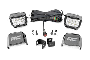 LED Lighting - LED Light Kit | Ditch Mount | 3" OSRAM | Wide | Toyota Tundra 2WD/4WD (22-26)