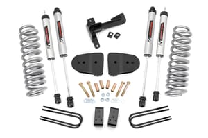 Rough Country 3 Inch Lift Kit | V2 | Front Diesel Coils | Ford F-250 Super Duty 4WD (23-26)