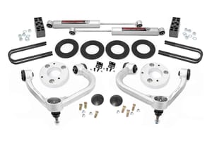 Rough Country 3 Inch Lift Kit | Forged UCA | Ford F-150 4WD (2021-2026)