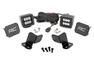 LED Lighting - LED Light Kit | Rear Mount | 2" Black Pair | Segway 570 F