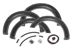 Rough Country Defender Fender Flares | DR Avalanche | Ford F-250/F-350 Super Duty (23-26)