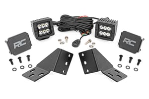 LED Lighting - LED Light Kit | Rear Mount | 2" Black Pair | CFMOTO UFORCE U10 Pro