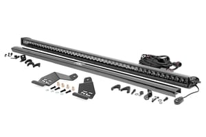Rough Country LED Light Mount | 50" Black Single Row | CFMOTO UFORCE U10 Pro