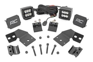 LED Lighting - LED Light Kit | Front Mount | 2" Black Pair | Polaris XPEDITION XP