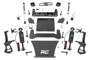 Rough Country 6 Inch Lift Kit | Mono Leaf Rear | Vertex/V2 | GMC Sierra 1500 2WD/4WD (19-24)