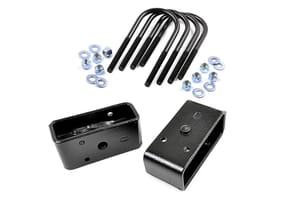 Suspension Accessories - 2 Inch Block & U-Bolt Kit | Ford F-250 Super Duty 2WD/4WD (2011-2016)