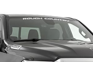 Rough Country Rough Country Decal | 2 Inch x 27 Inch | White