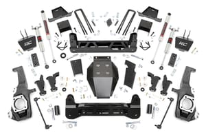 Rough Country 7 Inch Lift Kit | Torsion Drop | M1 | Chevy/GMC 2500HD/3500HD (20-26)