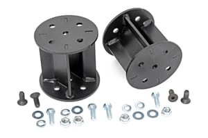 Rough Country Air Spring Spacer Kit | 4 Inch 4 Degree