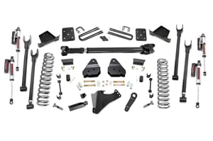Rough Country 6 Inch Lift Kit | Diesel | 4-Link | FR D/S |Vertex | Ford F-250/F-350 Super Duty (17-22)