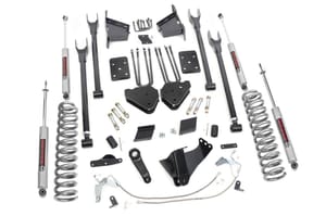 Rough Country 6 Inch Lift Kit |4-Link | No OVLD | Ford F-250 Super Duty 4WD (2015-2016)