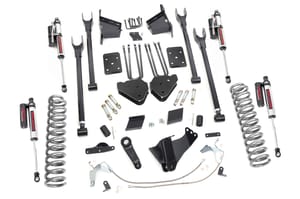 Rough Country 6 Inch Lift Kit | 4-Link | No OVLD | Vertex | Ford F-250 Super Duty (11-14)