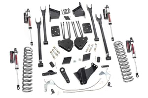 Rough Country 6 Inch Lift Kit | 4-Link | OVLD | Vertex | Ford F-250 Super Duty 4WD (11-14)