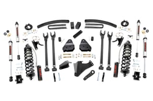 Rough Country 6 Inch Lift Kit | Gas | 4 Link | OVLD | C/O V2 | Ford F-250/F-350 Super Duty (05-07)