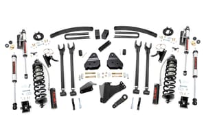 Rough Country 6 Inch Lift Kit | Gas | 4 Link | OVLD | C/O Vertex | Ford F-250/F-350 Super Duty (05-07)