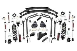 Rough Country 6 Inch Lift Kit | Gas | 4 Link | RR Spring | C/O V2 | Ford F-250/F-350 Super Duty (05-07)