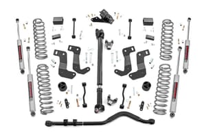Rough Country 3.5 Inch Lift Kit | C/A Drop | Front D/S | Jeep Wrangler JL 4WD (2024-2026)