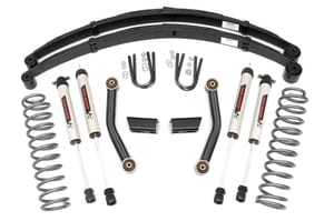 Rough Country 3 Inch Lift Kit | Series II | RR Springs | V2 | Jeep Cherokee XJ (84-01)