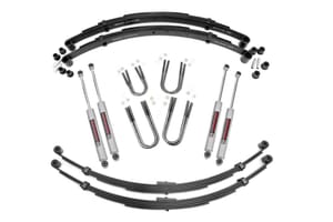 Rough Country 3 Inch Lift Kit | Rear Springs | Jeep Grand Wagoneer/J10 Truck/J20 Truck/Wagoneer 4WD