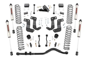 Rough Country 3.5 Inch Lift Kit | C/A Drop | Stage 1 | V2 | Jeep Wrangler Unlimited (18-23)